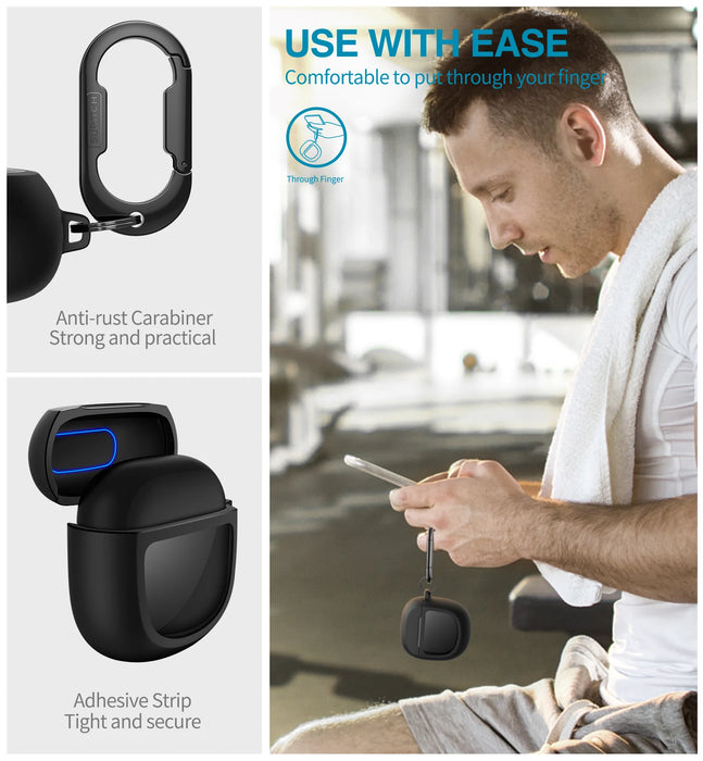 For Bose Quietcomfort Earbuds Ii / Quietcomfort Ultra Earbuds Case With Magnetic Lid Lock