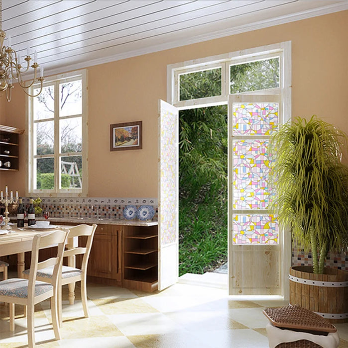 Uv-Proof Static Cling Window Film - Privacy Protection