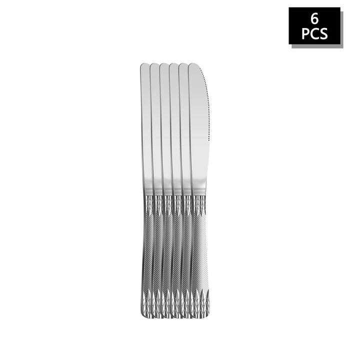 4 / 6 / 16 / 24 Piece Stainless Steel Wheat Ear Cutlery Set