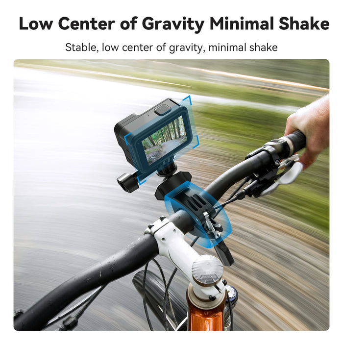 360 Degree Super Clamp For Action Cameras Cycling & Motorcycle Mount