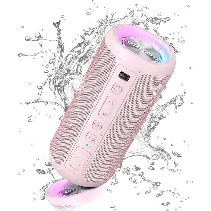 Portable Bluetooth Speaker 24W Ipx7 Waterproof Hifi Stereo 30H Playtime