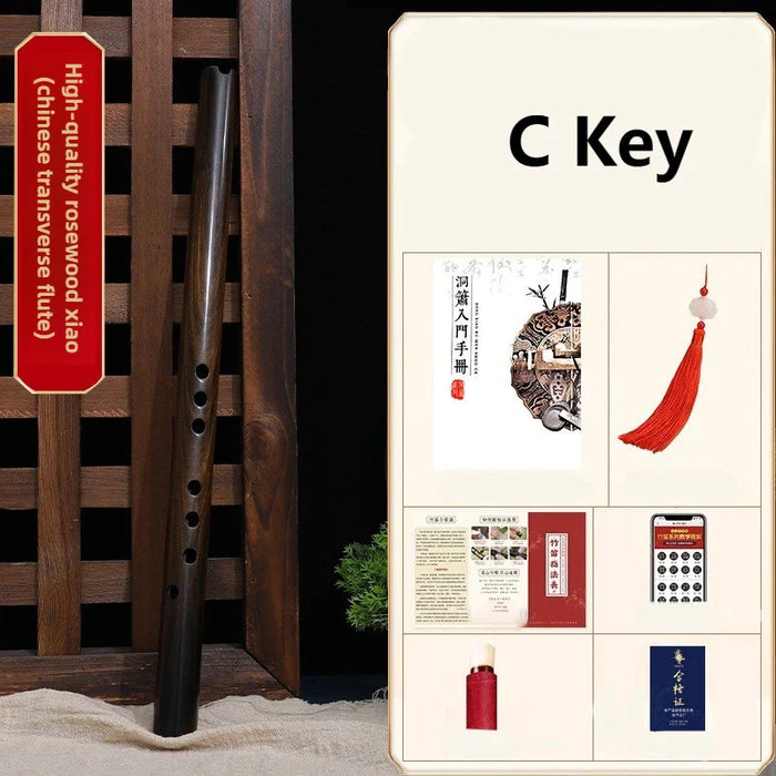 Professional Red Sandalwood Flute For Adults