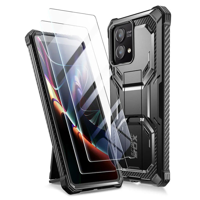 For Moto G Stylus 5G 2023 Not Fit 4G Version Armorbox Lite Slim Protective Bumper Case With Built-In Kickstand