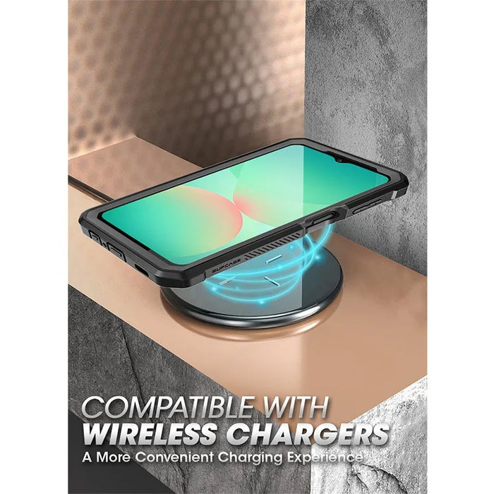 For Samsung Galaxy A26 Ub Pro Full-Body Rugged Phone Case With Built-In Screen Protector & Belt-Clip & Kickstand