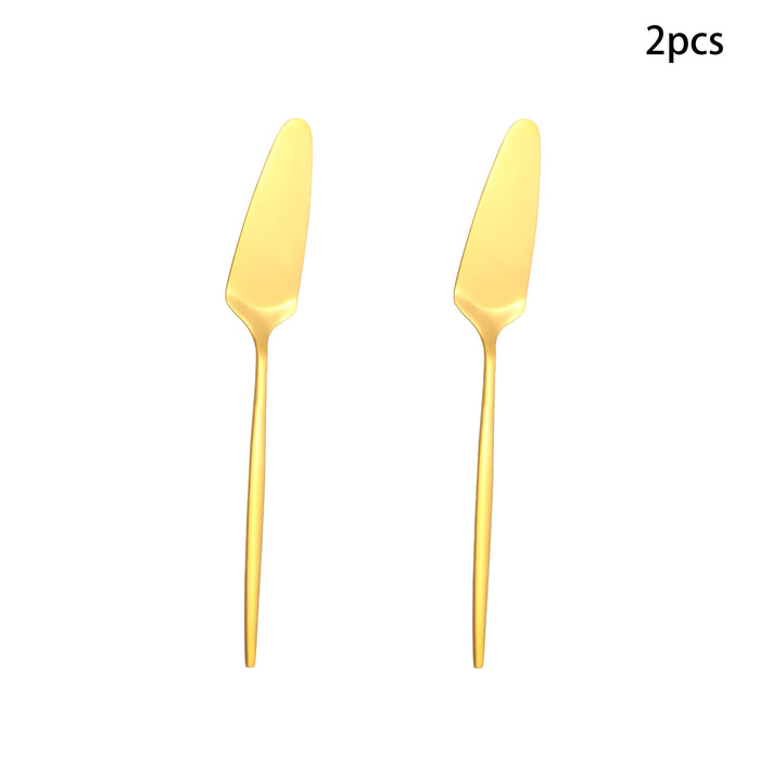 12 Piece Stainless Steel Tableware Set For Hotel Restaurant And Buffet Use