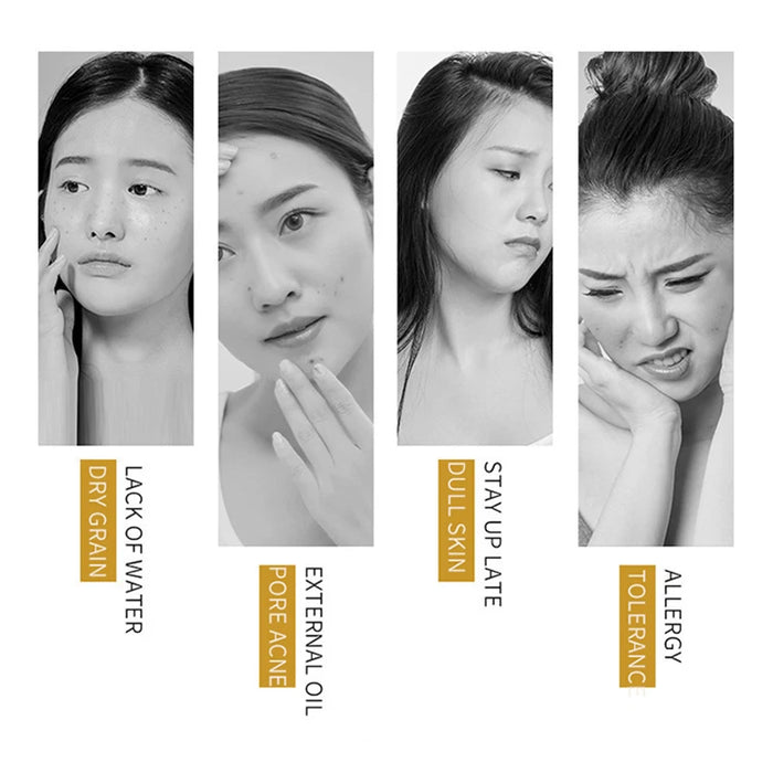 1 / 2 / 3 Piece Hydrating Rice Serum With Hyaluronic Acid