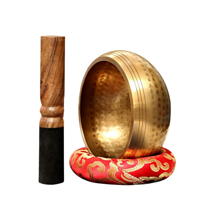 Handmade Tibetan Singing Bowl For Yoga And Sound Therapy