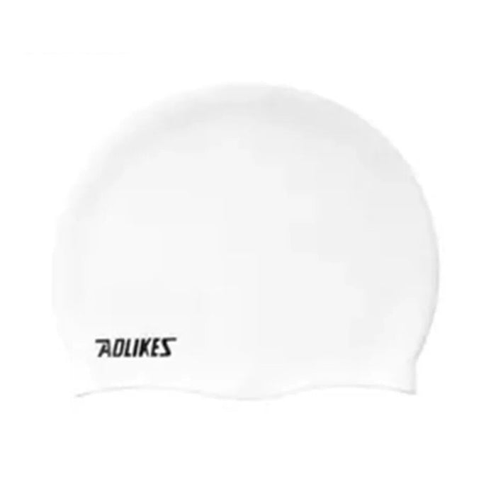 Non Slip Silicone Swim Cap Waterproof Wrinkle Free Men & Women