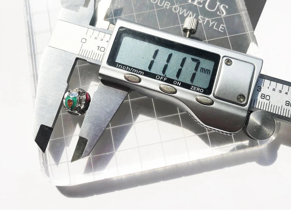 925 Sterling Silver Colourful Beetle Bug Beads Europe Jewelry Accessory For Women & Men