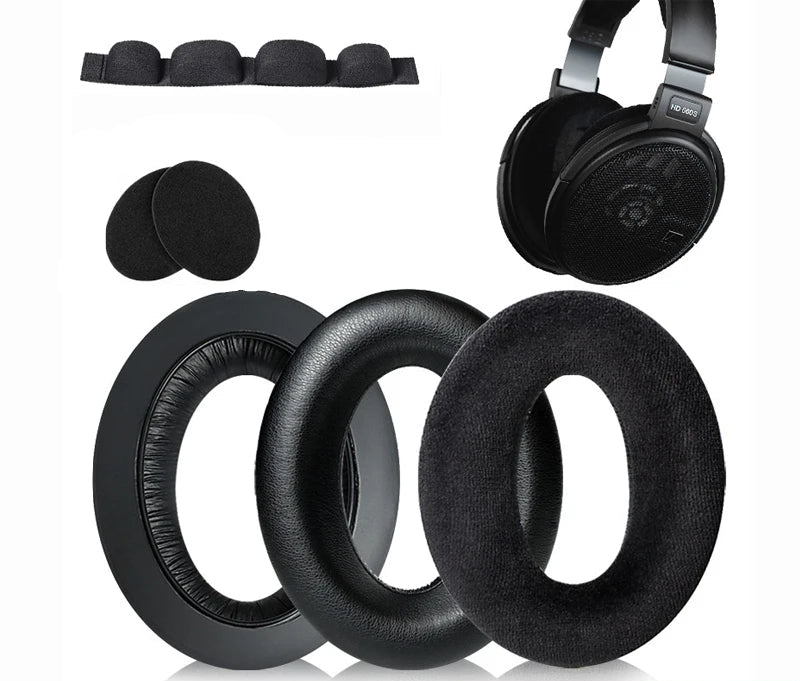 Pair of Memory Foam Ear Pads For Sennheiser Hd 600 660S 650 6Xx 580 58X 565 545 535 Headphones