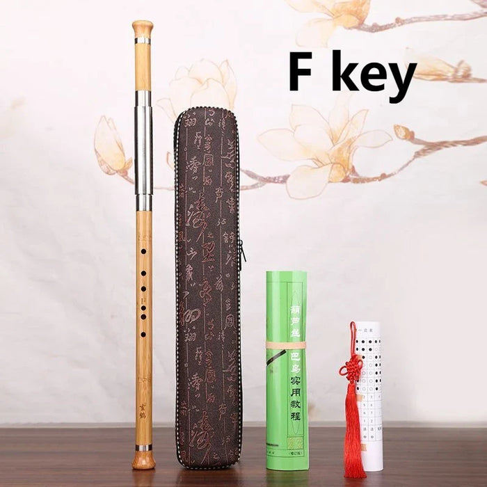 2 Section Bamboo Bawu Flute For Chinese Traditional Music