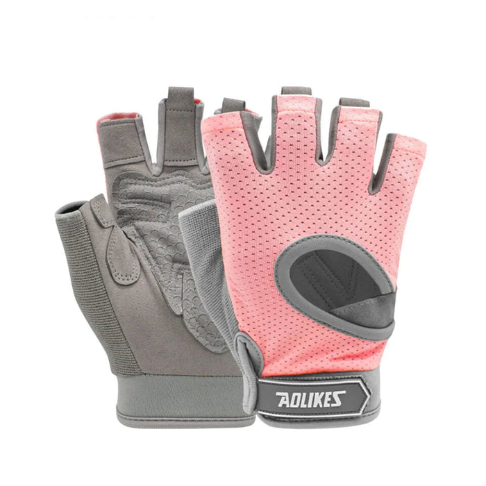 Pair of Breathable Fitness Gloves For Crossfit & Weight Lifting