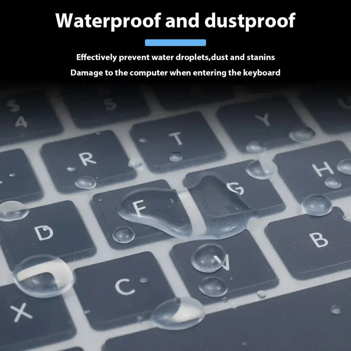 Waterproof Laptop Keyboard Cover 12 17 Inch Dustproof Silicone Protective Film