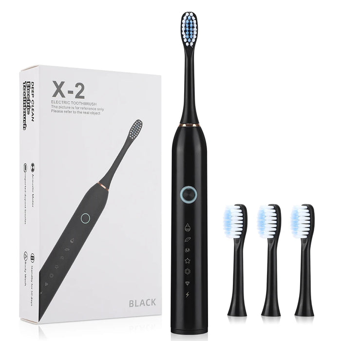 Usb Rechargeable Electric Toothbrush 6 Modes