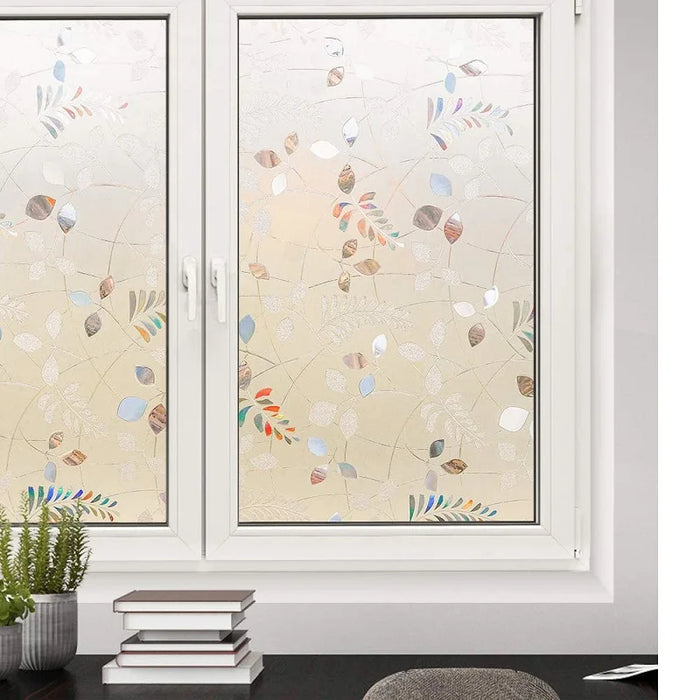 Static Window Clings - Rainbow Window Film For Glass Door - Anti Uv