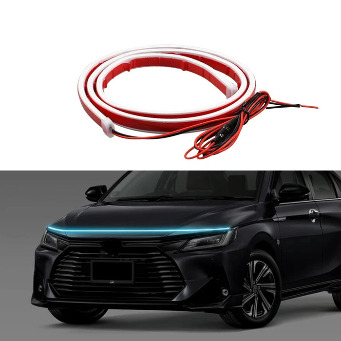 Waterproof Led Car Hood Light Strip Daytime Running Light For Engine Hood 1M-2.4M