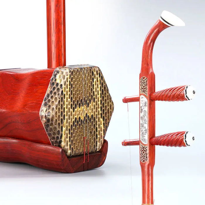 Traditional 2 String Rosewood Erhu For Adult Beginners