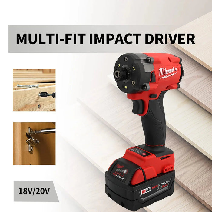 20V Multi-Fit Impact Driver Rechargeable Power Tool