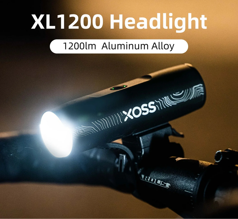 Waterproof Rechargeable Bike Light 1200 Lm