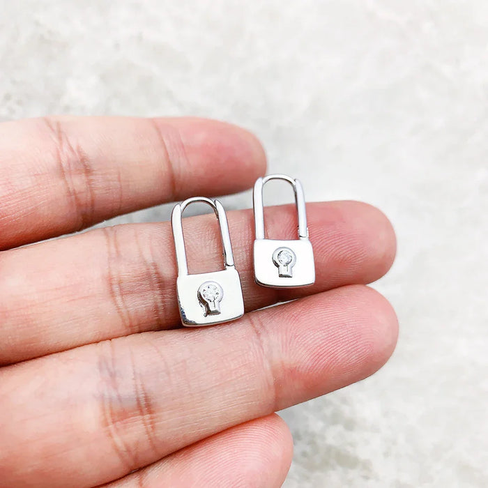 925 Sterling Silver Hoop Earrings For Women