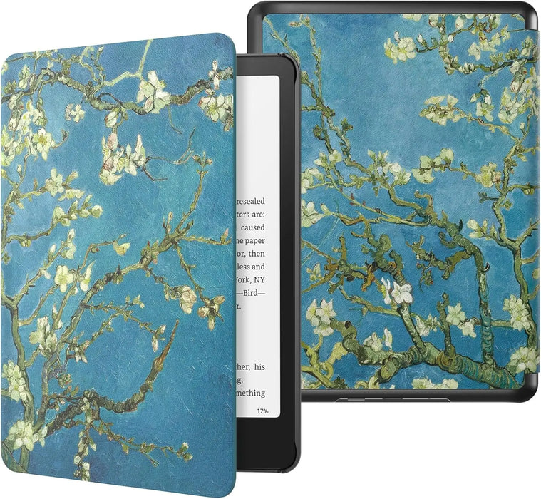 For 7 Inch Kindle Paperwhite 12Th Generation 2024 & Kindle Coloursoft Signature Edition 2024 Pu Shell Case With Auto Wake / Sleep