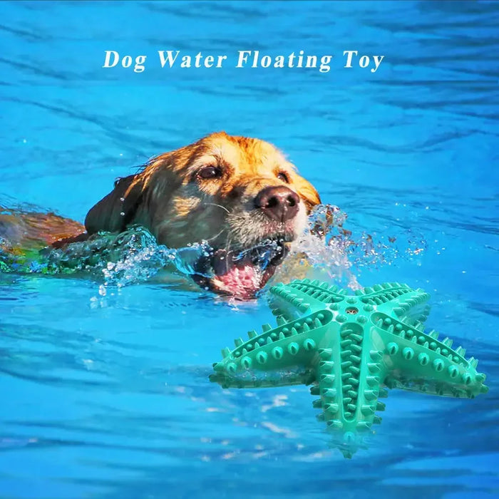 Floating Starfish Dog Chew Toy For Small To Medium Dogs