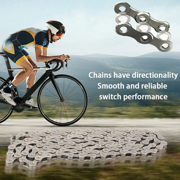 11 Speed Bike Chain 116L Quick Link For Road & Mtb