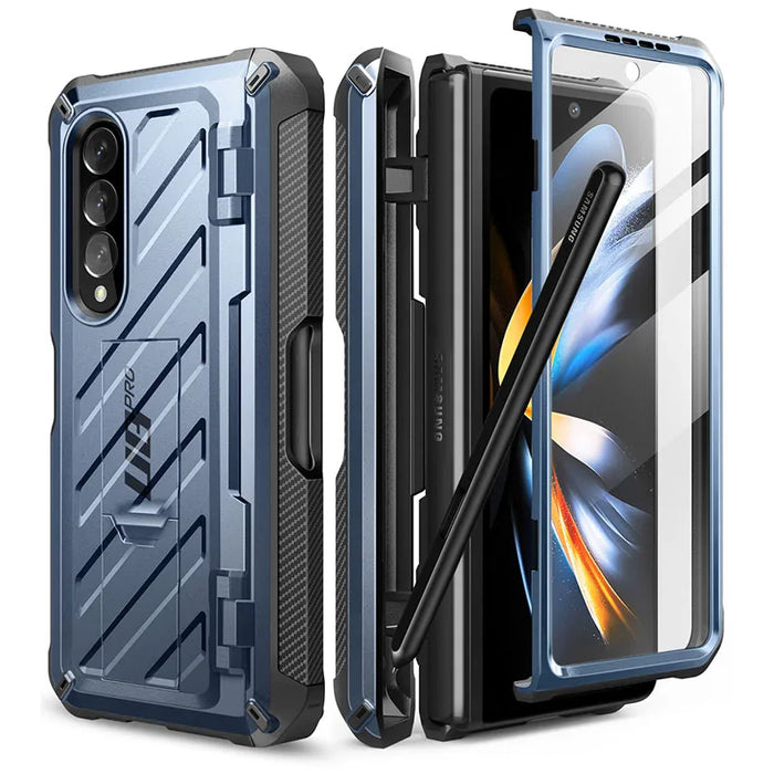 For Samsung Galaxy Z Fold 4 5G 2022 Ub Pro Full-Body Dual Layer Rugged Case With Built-In Screen Protector