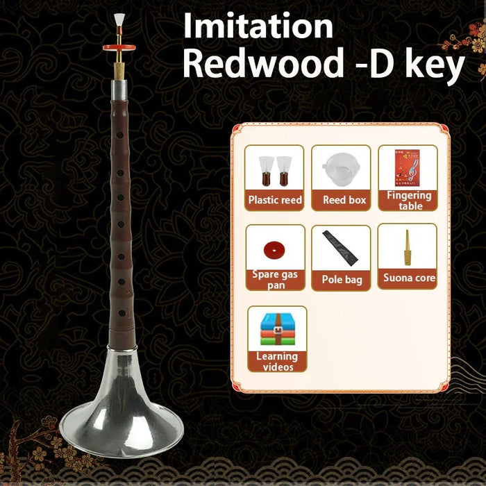 Traditional Abs Resin Suona For Chinese Folk Music Adult Beginners