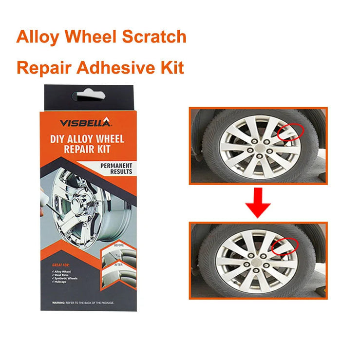 Car Wheel Repair Kit Scratch Repair Anti Rust Adhesive