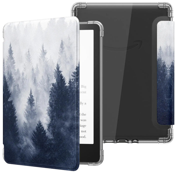 For 6.8 Inch Kindle Paperwhite 11Th Generation-2021 Ultra Clear Soft Flexible Transparent Tpu Back Case Light Shell Wake Sleep