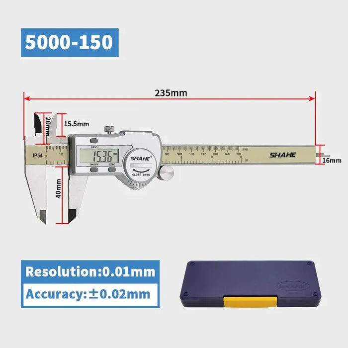 Stainless Steel Digital Caliper Precise Measuring Tool