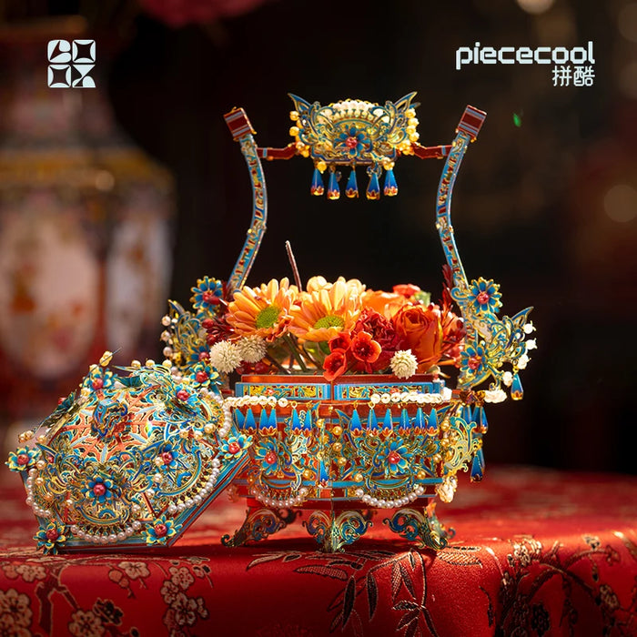 Kingfisher Basket 3D Metal Puzzle Kit For Adults