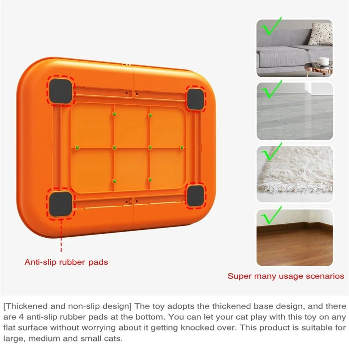 Interactive Cat Puzzle Toy For Slow Feeding