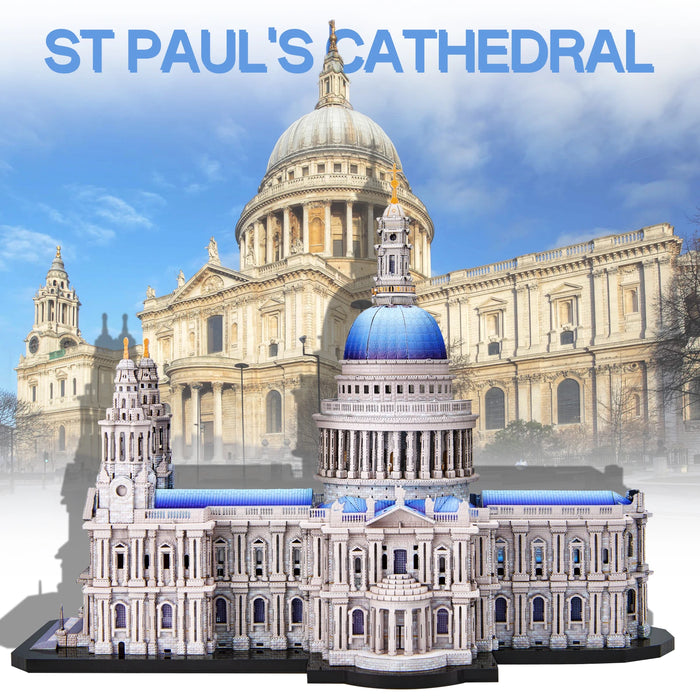 St. Paul's Cathedral 3D Metal Puzzle Kit Home Decor Gift