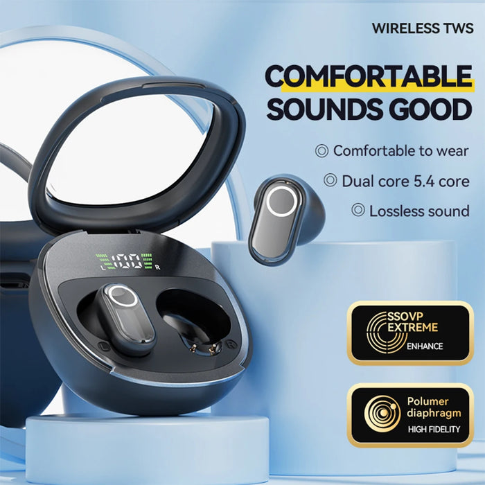M86 Translation Headphones Real Time Bluetooth Earbuds Translator 144 Languages Ai Translating Earbuds Headphones For Travel