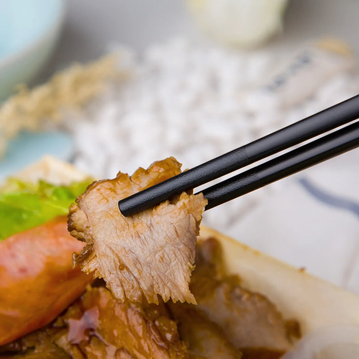 5 Pairs Korean & Japanese Alloy Chopsticks Reusable Sushi Sticks