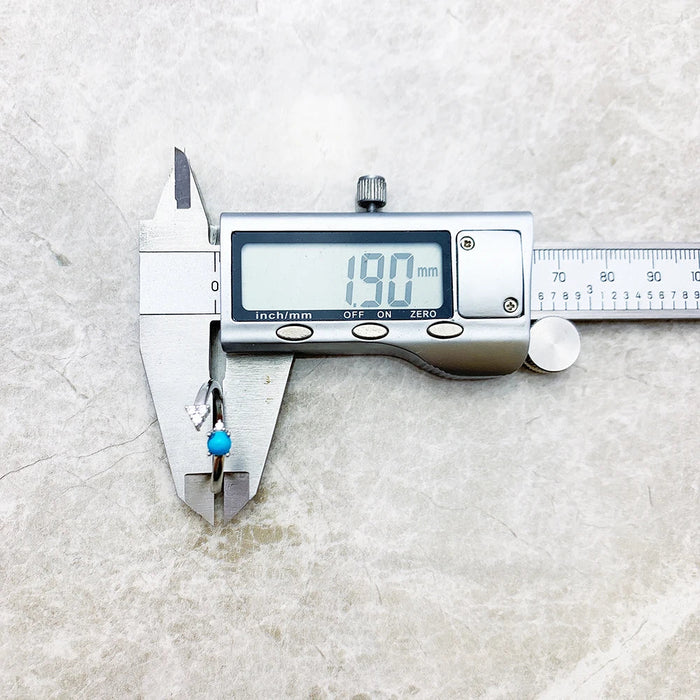 925 Sterling Silver Ocean Spirit Ring Trend Blue Arrow Design