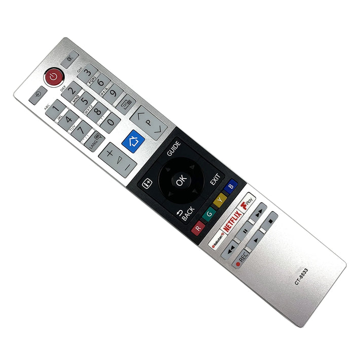 For Toshiba 24L2863Db 50U6863D 32W2863Db 40L2863Db 43L2863Db Smart 4K Uhd Hdr Led Tv Ct-8533 Remote Control