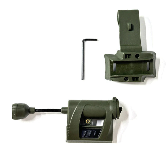 4 Mode Tactical Helmet Light With Ir Laser