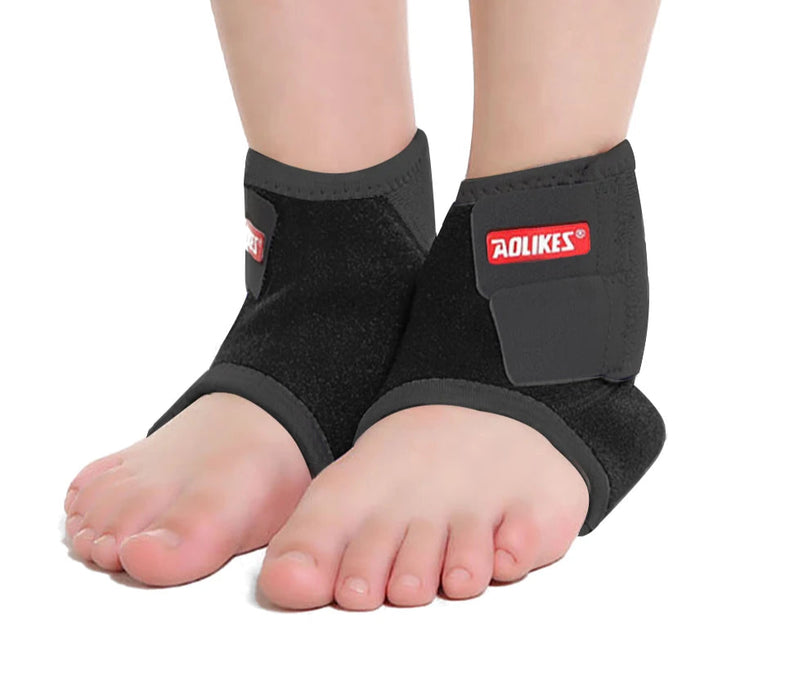Pair of Kids Ankle Strap For Sports Ankle Brace Support For Football Cycling Dance Gym Boy / Girl