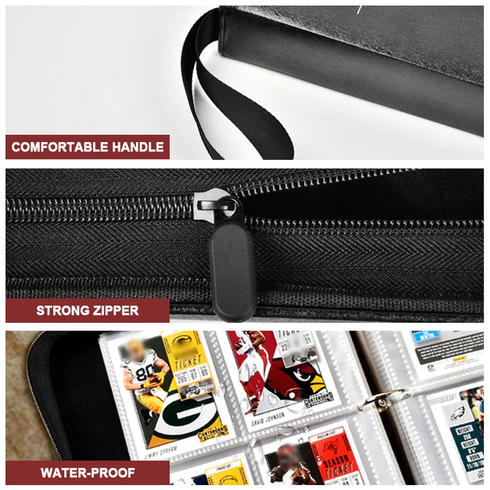 440 Pocket Boobowl Baseball Card Binder For Topps Trading Cards Football Sports Cards Sleeves Protectors Holder