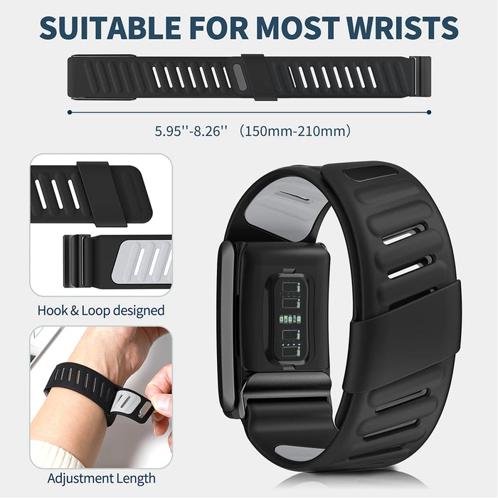 Wrist Band For Whoop 4.0 Heart Rate Monitor Breathable Band Adjustable Band Replacement Strap Fitness Tracking Strap Bands
