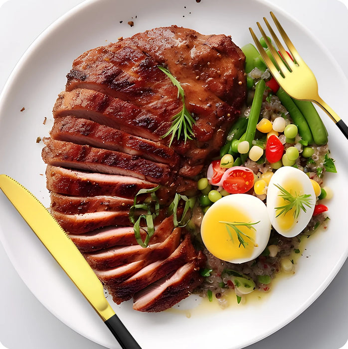 4 / 6 / 16 / 24 Piece Stainless Steel Cutlery Set For Home Restaurant Hotel Party