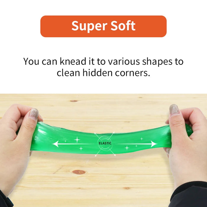 3 Piece Car Cleaning Gelatin Dust Remover Tool