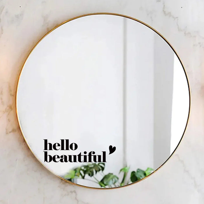Charming Bedroom Mirror Stickers For Girls
