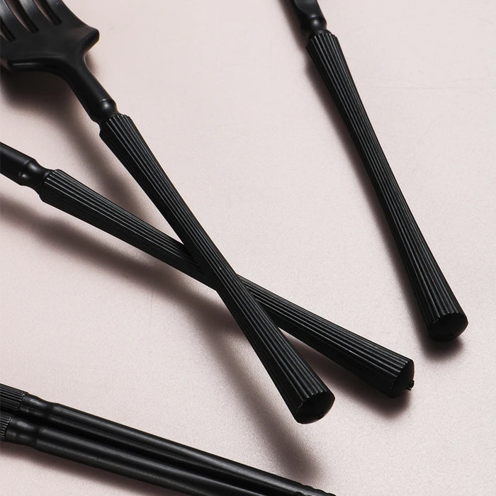 1 / 2 / 4 Piece Reusable Pp Tableware Set For Home & Travel