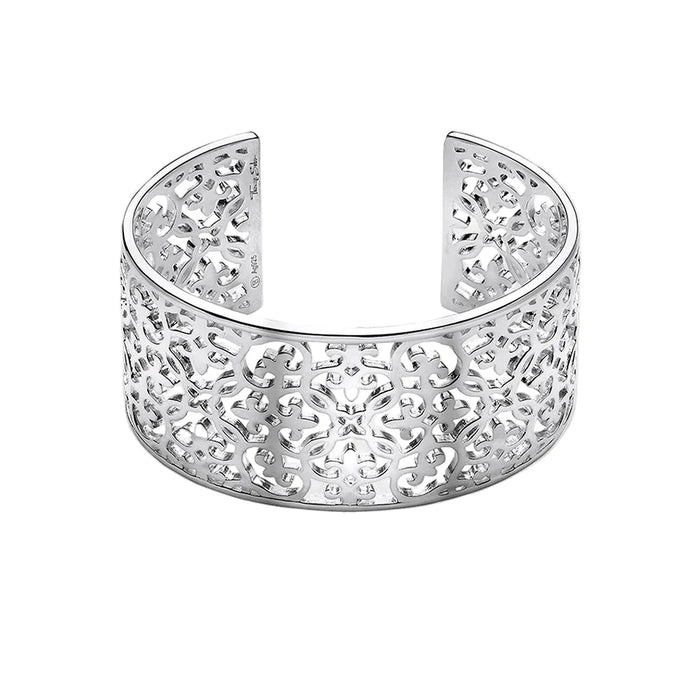 925 Sterling Silver Romantic Gift European Bracelet Bangle Glam Good For Women