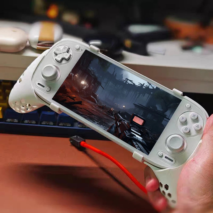 For Retroid Pocket 5 Grip Handle Protective Case Cover Diy 3D Printed Game Console Holding Handle Controller Grip For Pocket 5