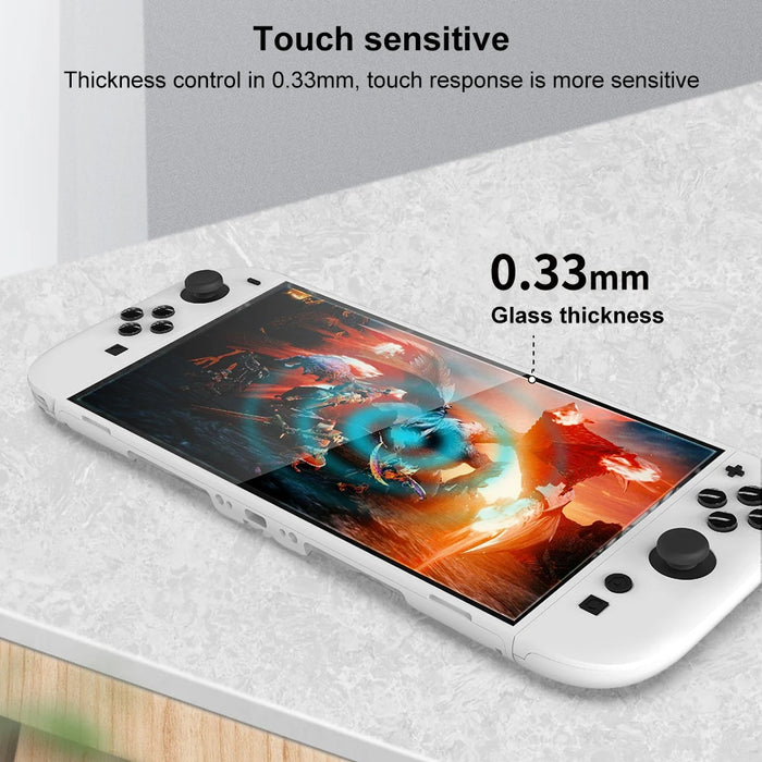 2Pcs For Nintendo Switch 2 Tempered Glass Film Game Console Screen Protector Film Anti-Scratch Ultra-Clear Film For Switch 2